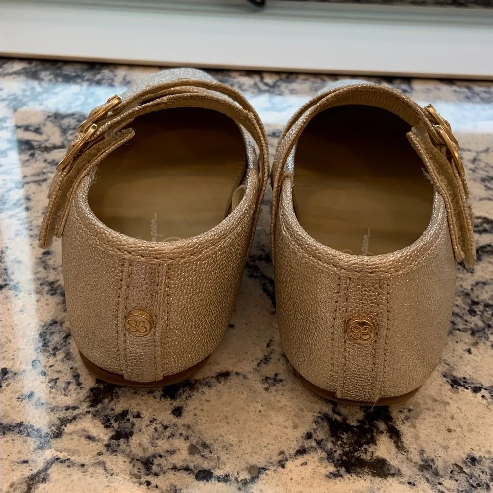 Jessica Simson Gold Double Shoes Size 10